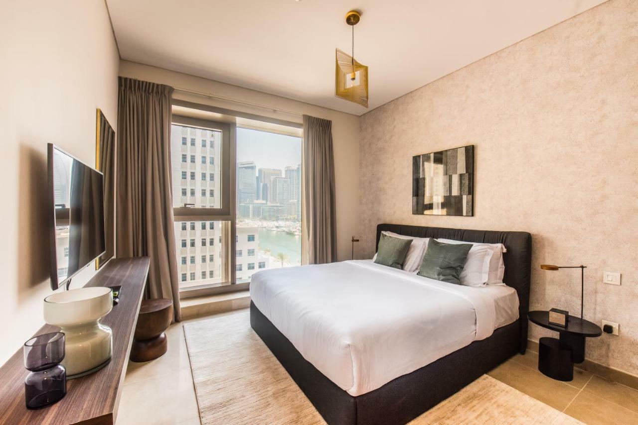 Fantastay Sparkle Tower One Bedroom Suite Marina View Dubai Dış mekan fotoğraf